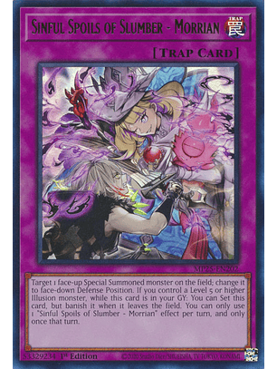 Sinful Spoils of Slumber - Morrian - MP25-EN202 - Ultra Rare 