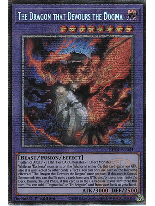 The Dragon that Devours the Dogma - CH01-EN041 - Starlight Rare 