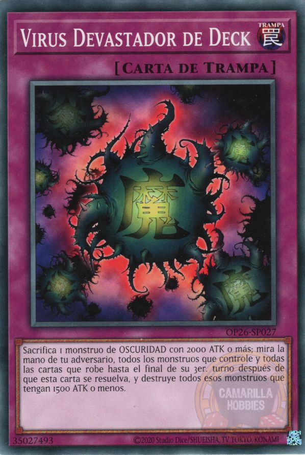 Deck Devastation Virus - OP26-EN027 - Common  1