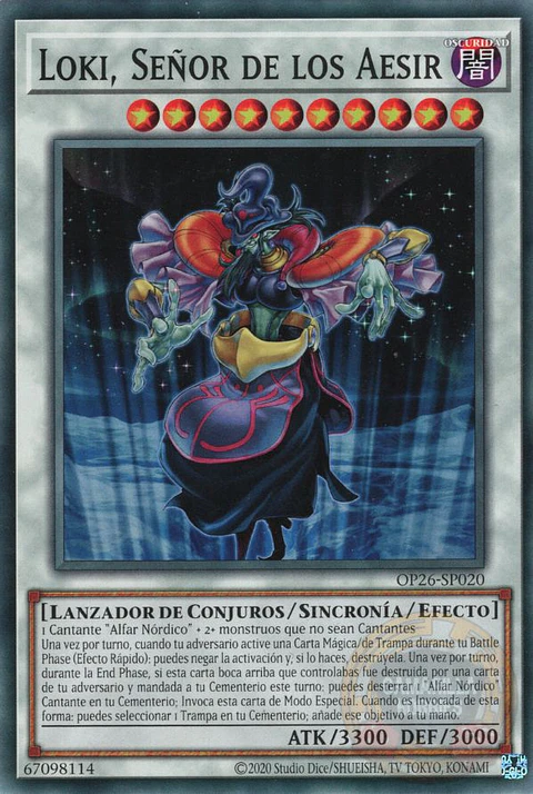 Loki, Lord of the Aesir - OP26-EN020 - Common 