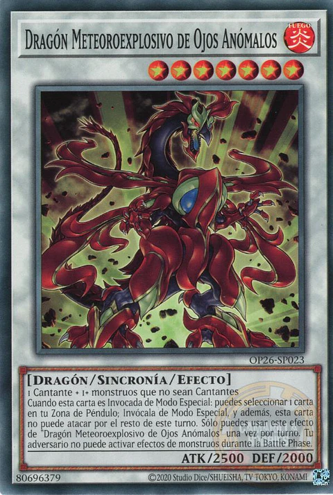 Odd-Eyes Meteorburst Dragon - OP26-EN023 - Common 