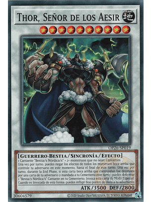 Thor, Lord of the Aesir - OP26-EN019 - Common 