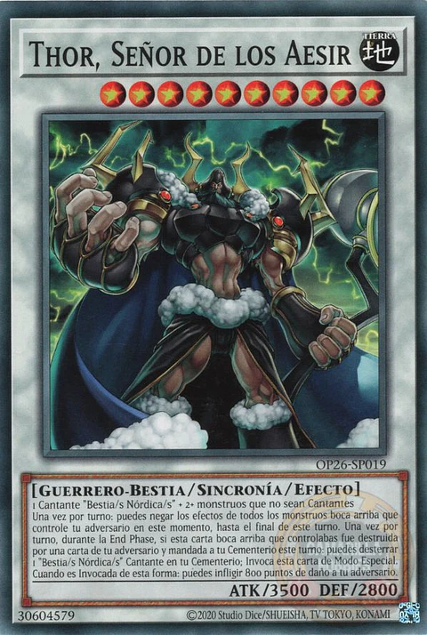 Thor, Lord of the Aesir - OP26-EN019 - Common 