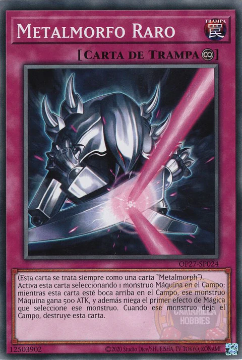 Rare Metalmorph - OP27-EN024 - Common 