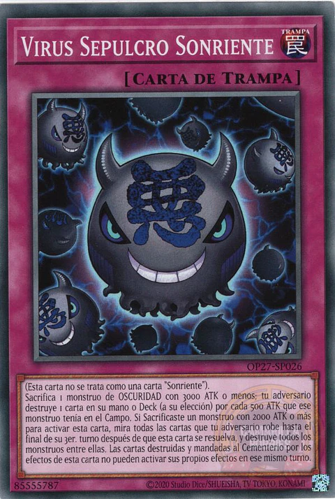Grinning Grave Virus - OP27-EN026 - Common 