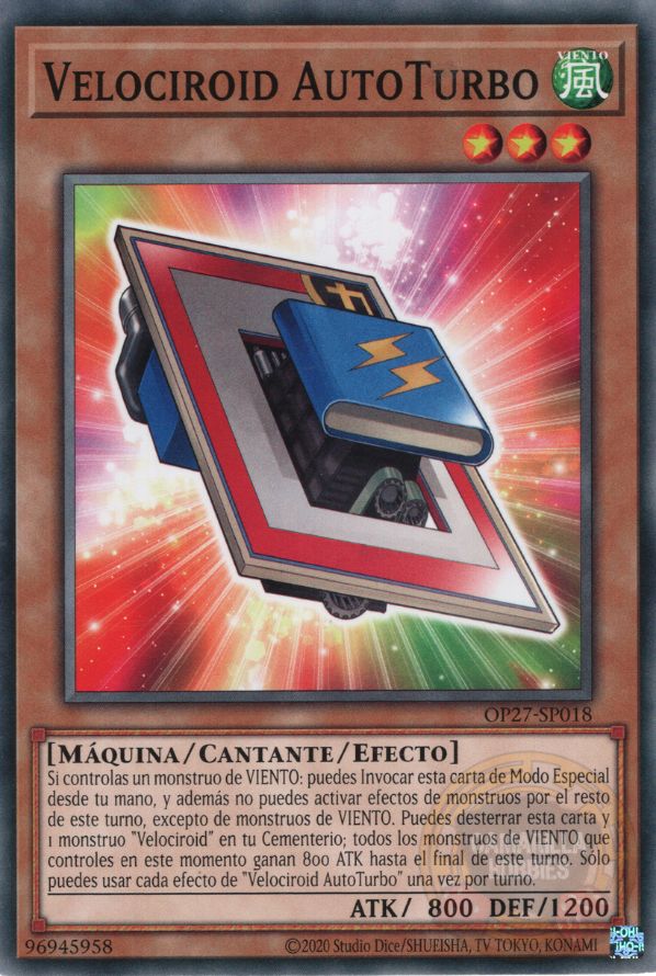 Speedroid CarTurbo - OP27-EN018 - Common  1