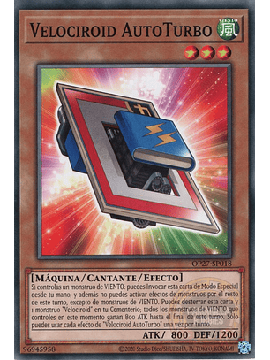 Speedroid CarTurbo - OP27-EN018 - Common 