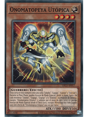 Utopic Onomatopoeia - OP25-EN017 - Common 