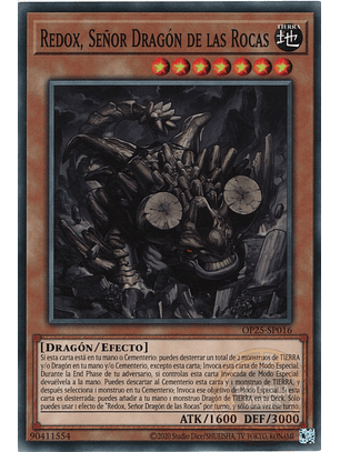 Redox, Dragon Ruler of Boulders - OP25-EN016 - Common 