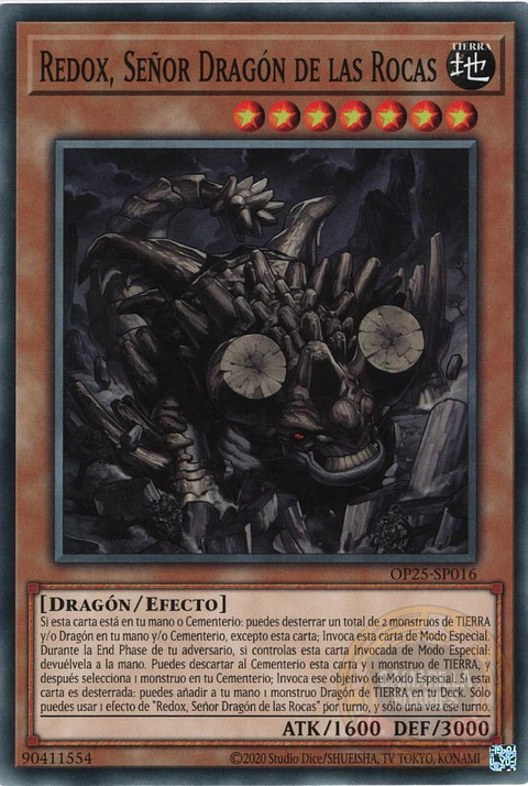 Redox, Dragon Ruler of Boulders - OP25-EN016 - Common 