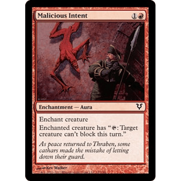 Malicious Intent - ARS - C  1