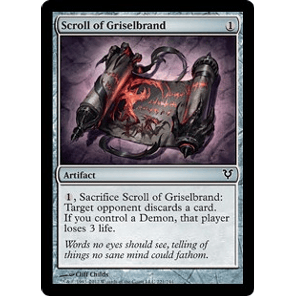 Scroll of Griselbrand - ARS - C 