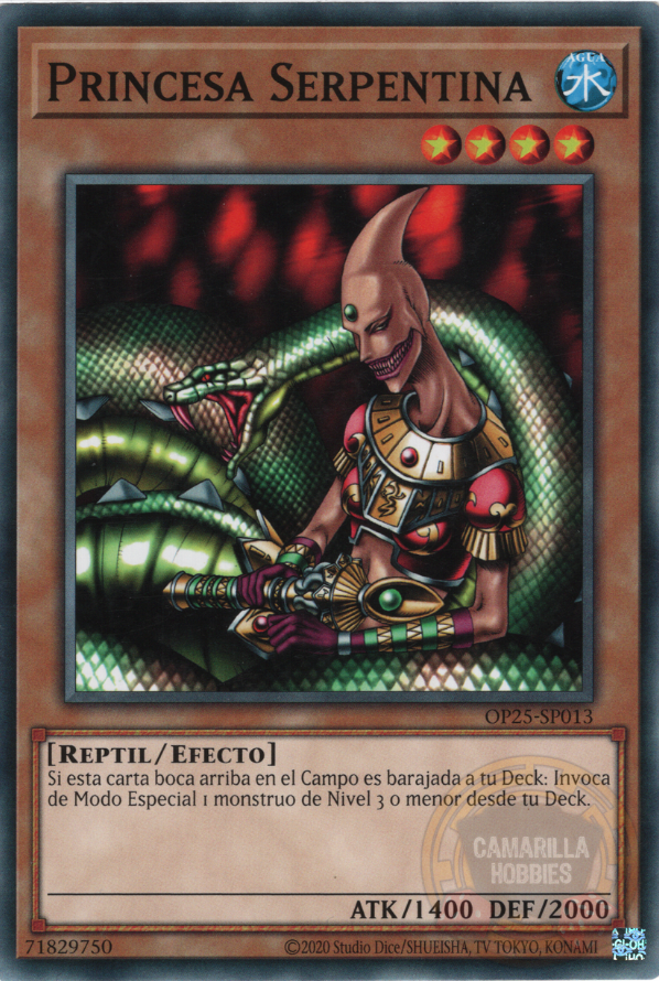 Serpentine Princess - OP25-EN013 - Common  1