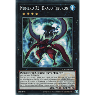 Number 32: Shark Drake - OP25-EN021 - Common 