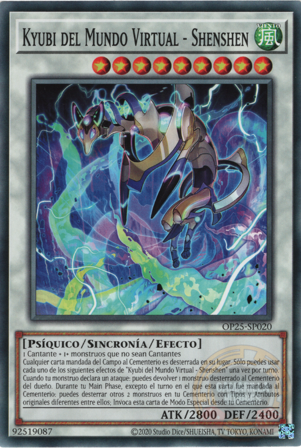 Virtual World Kyubi - Shenshen - OP25-EN020 - Common  1