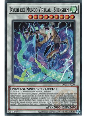 Virtual World Kyubi - Shenshen - OP25-EN020 - Common 