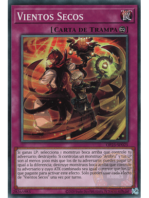 Dried Winds - OP25-EN025 - Common 