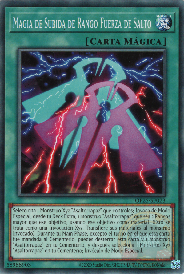 Rank-Up-Magic Skip Force - OP25-EN023 - Common  1