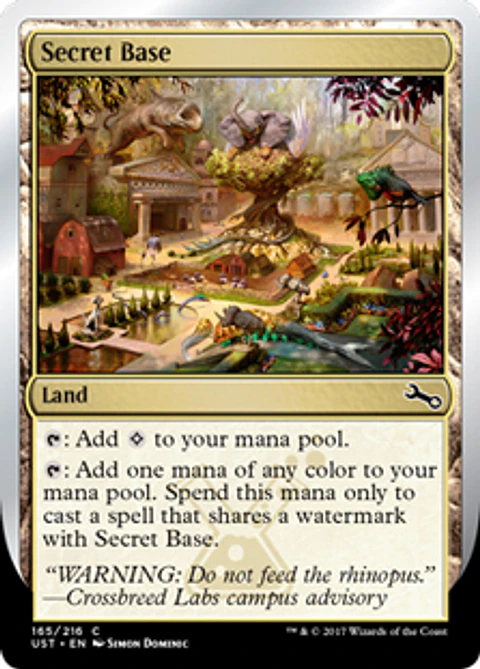 Secret Base (Crossbreed Labs) - UST - C 