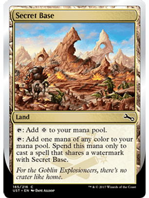 Secret Base (Goblin Explosioneers) - UST - C 