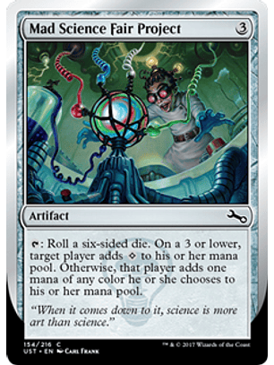 Mad Science Fair Project - UST - C 