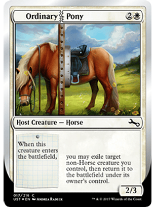 Ordinary Pony - UST - C 