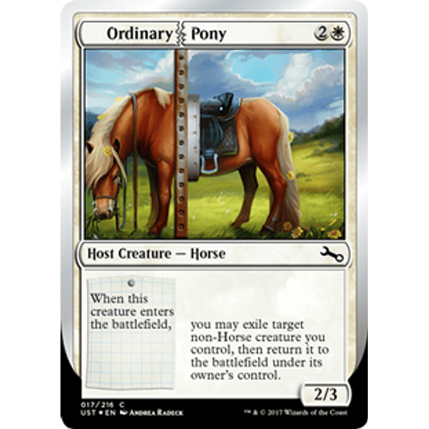 Ordinary Pony - UST - C 