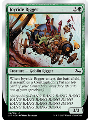 Joyride Rigger - UST - C 