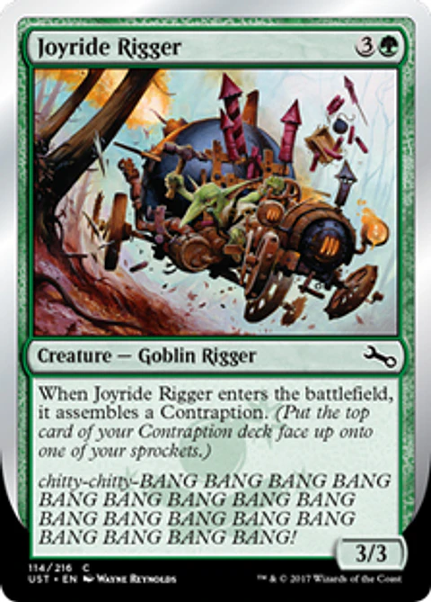 Joyride Rigger - UST - C 
