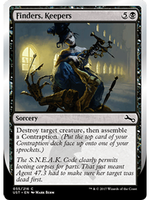 Finders, Keepers - UST - C 