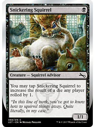 Snickering Squirrel - UST - C 