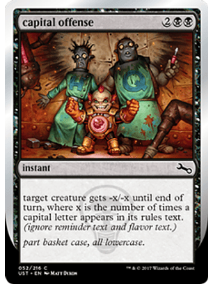 capital offense - UST - C 