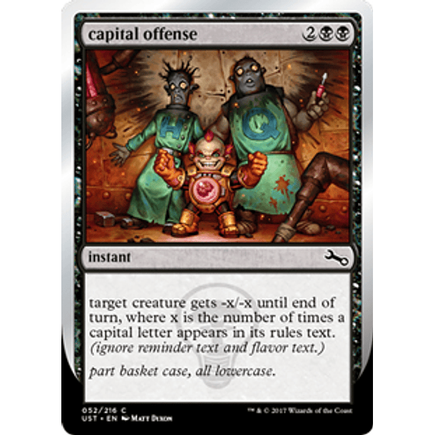 capital offense - UST - C 