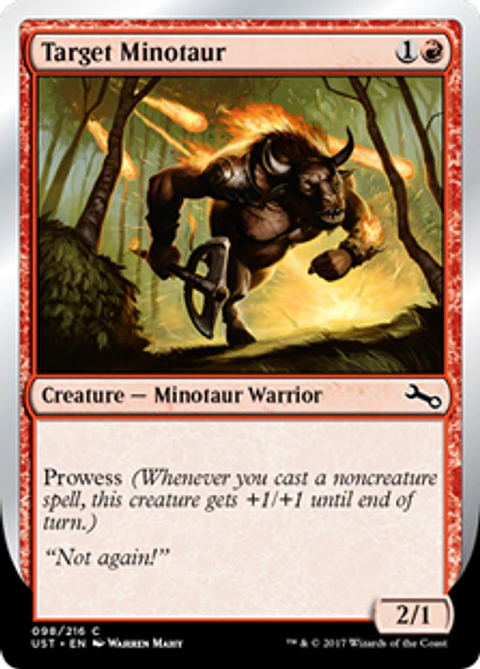 Target Minotaur (Fire) - UST - C 