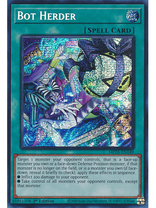 Bot Herder - MP25-EN149 - Prismatic Secret Rare