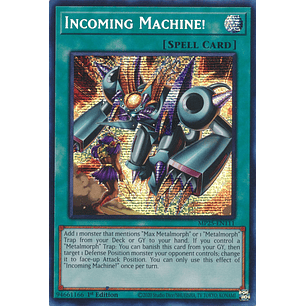 Incoming Machine! - MP25-EN111 - Prismatic Secret Rare 