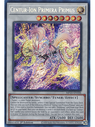 Centur-Ion Primera Primus - MP25-EN106 - Prismatic Secret Rare 