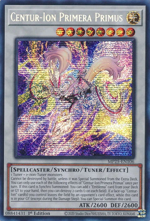 Centur-Ion Primera Primus - MP25-EN106 - Prismatic Secret Rare 