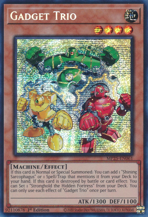Gadget Trio - MP25-EN061 - Prismatic Secret Rare 1