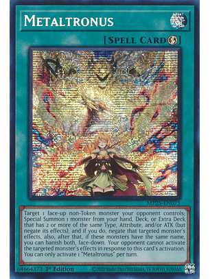 Metaltronus - MP25-EN075 - Prismatic Secret Rare