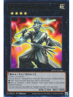Gallant Granite - MP25-EN286 - Ultra Rare 