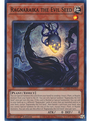 Ragnaraika the Evil Seed - MP25-EN182 - Ultra Rare 