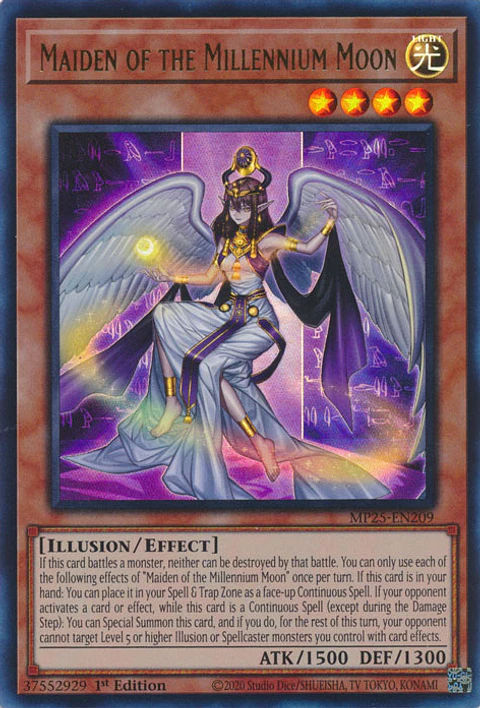 Maiden of the Millennium Moon - MP25-EN209 - Ultra Rare 