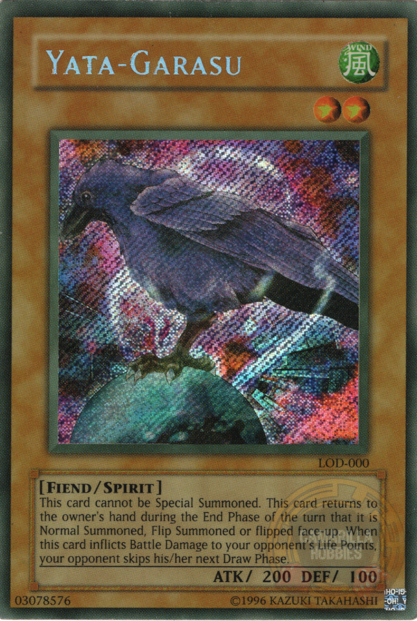 Yata-Garasu - LOD-000 - Secret Rare (jugada) 1