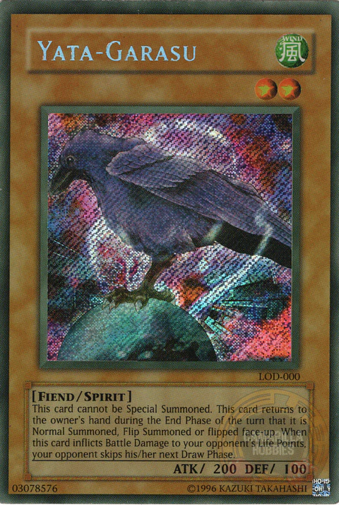 Yata-Garasu - LOD-000 - Secret Rare (jugada)