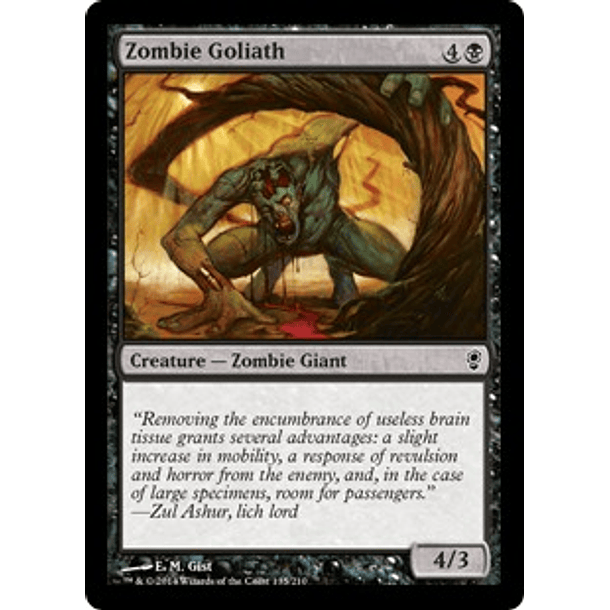 Zombie Goliath - CONS - C 