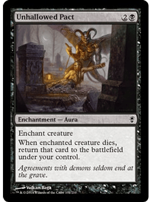 Unhallowed Pact - CONS - C 