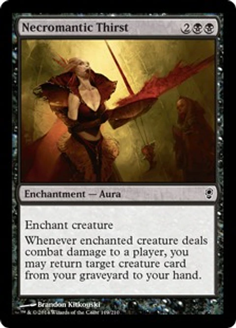 Necromantic Thirst - CONS - C 