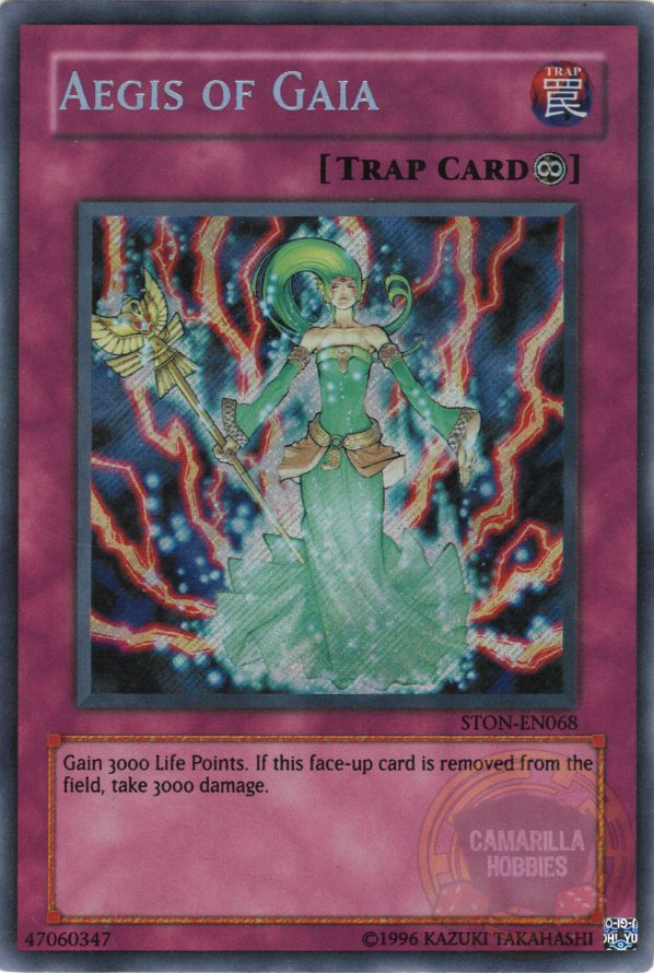 Aegis of Gaia - STON-EN068 - Secret Rare  1