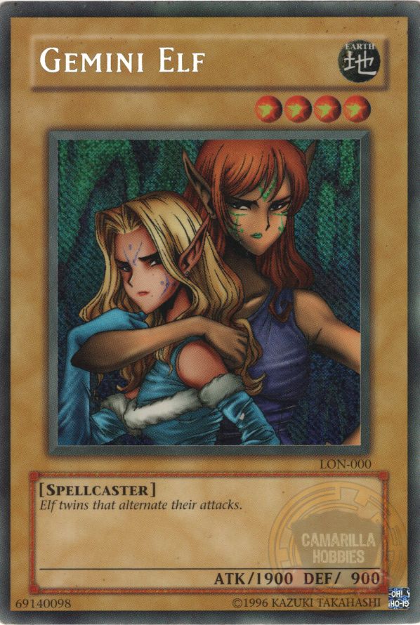 Gemini Elf - LON-EN000 - Secret Rare  1